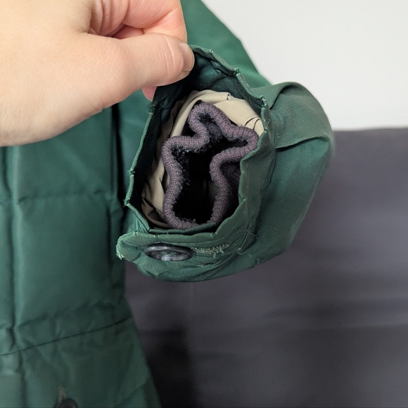 Vintage Eddie Bauer Goose Down Puffer Jacket with Sheerling Lining. - Picture 6 of 16